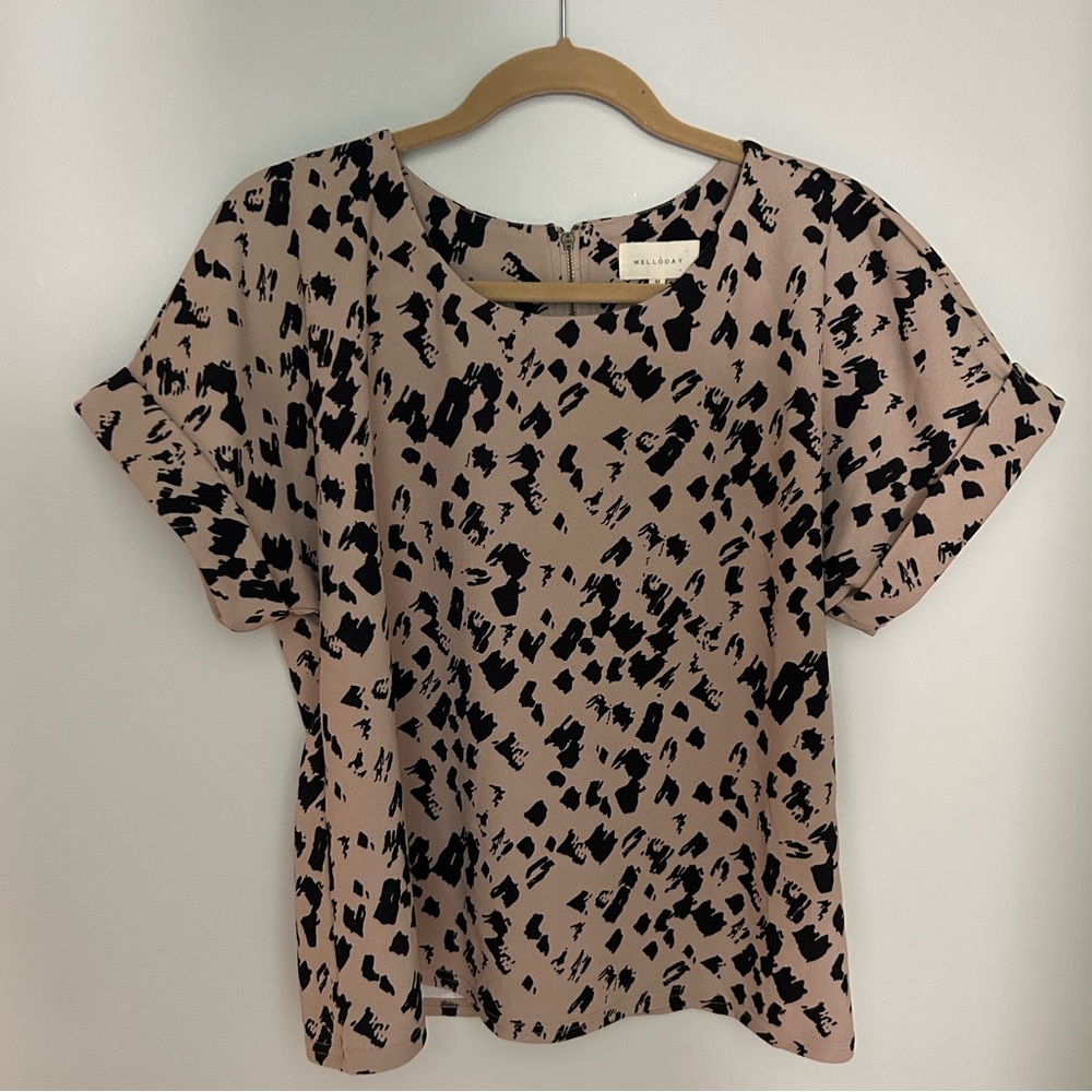 Short Sleeve Cuffed Dress TShirt